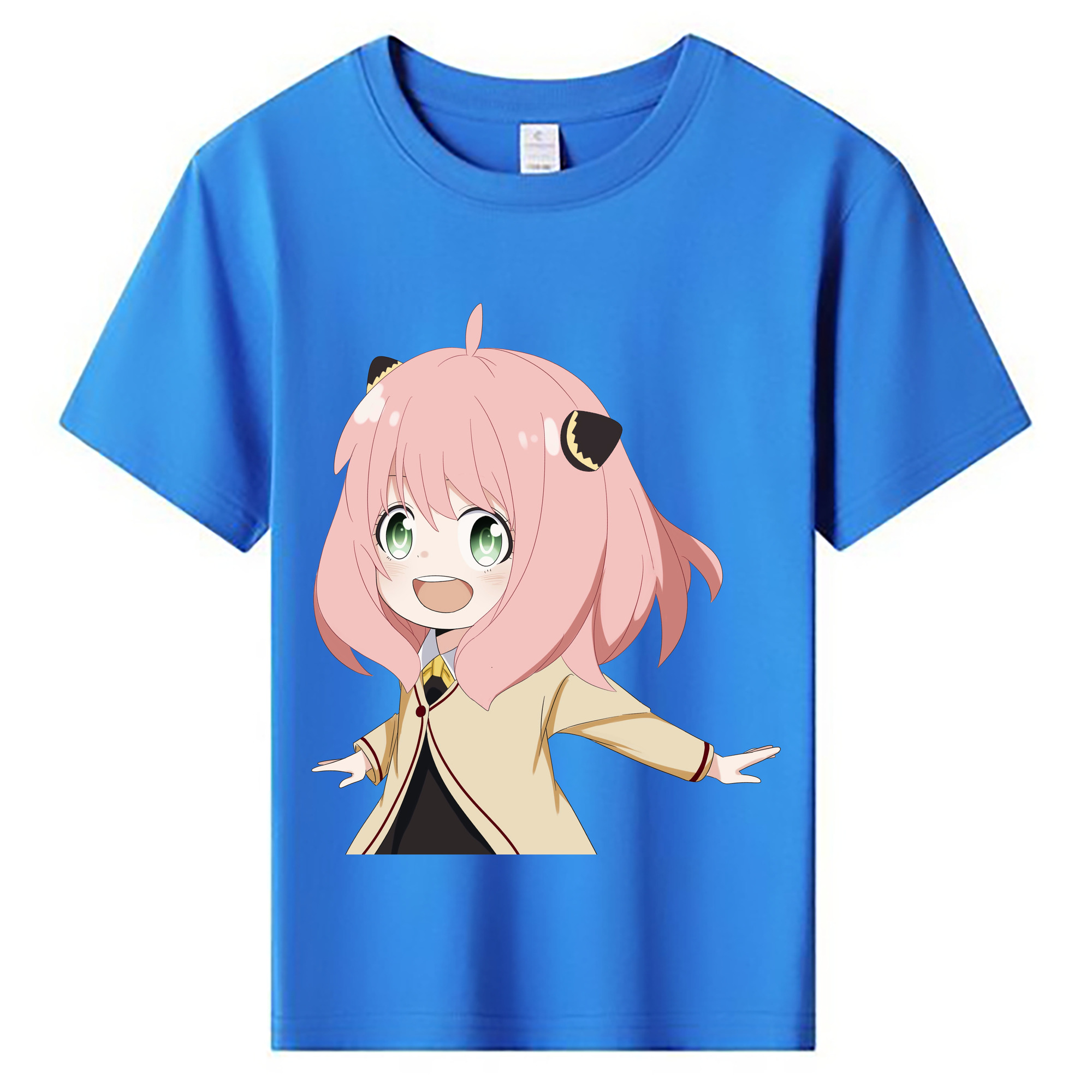 （画像用） SPY×FAMILY间谍家家酒 綿100％キッズTシャツ（フロントプリント）